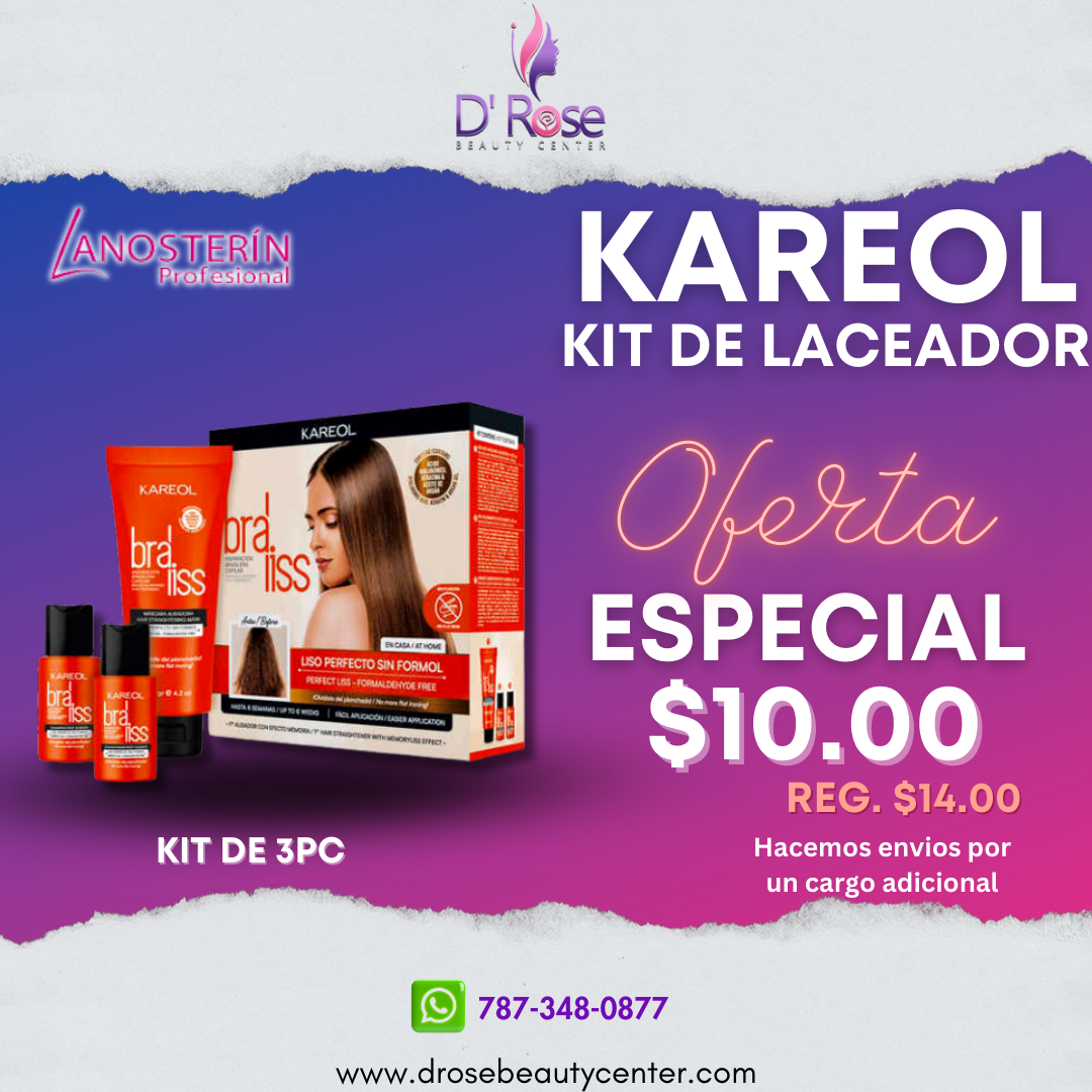 KAREOL BRALISS KIT LACEADOR 4OZ 391010180