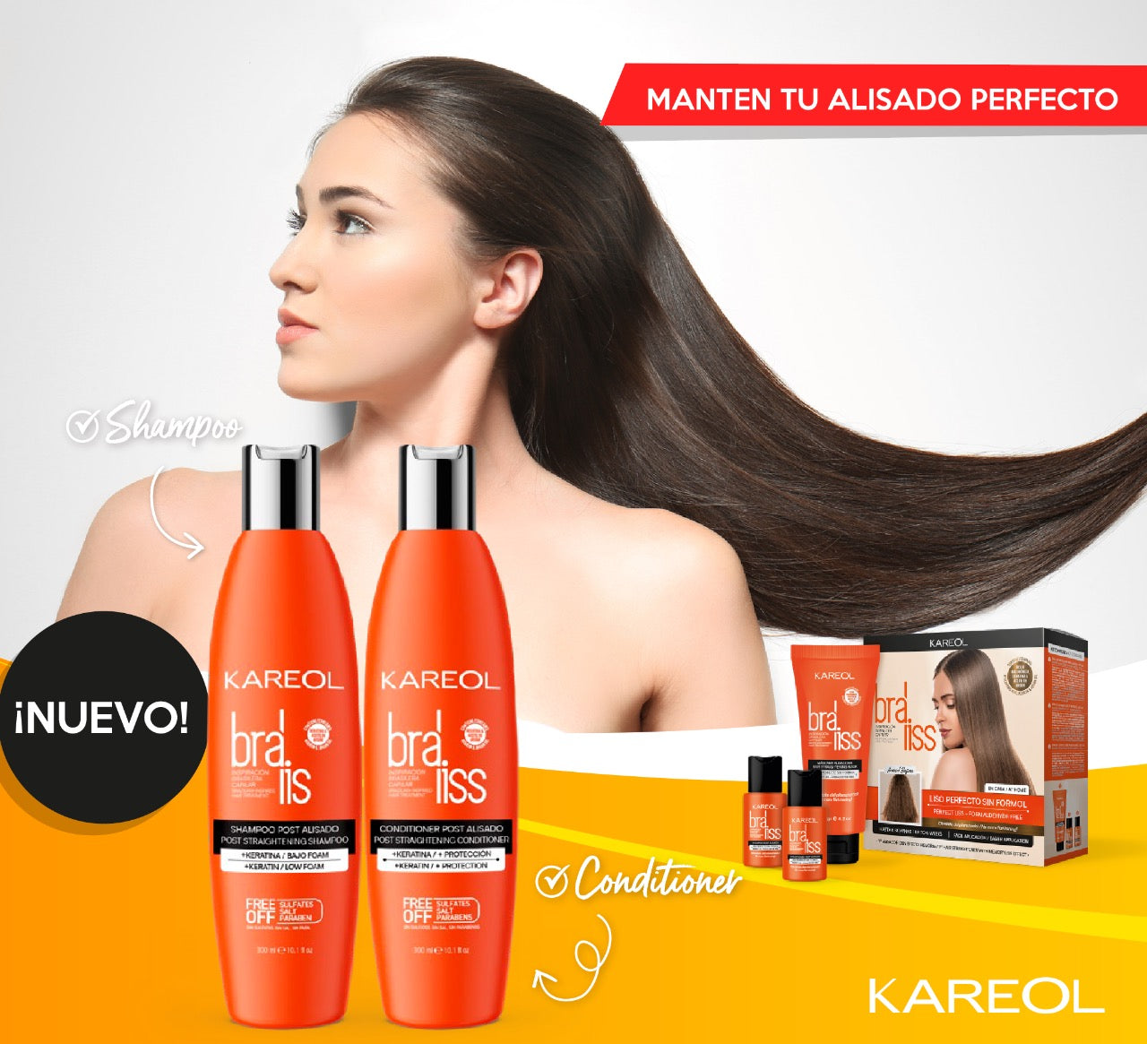 KAREOL BRALISS KIT LACEADOR 4OZ 391010180