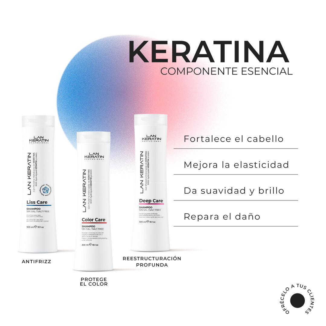LAN KERATIN PROFESIONAL DEEP CARE ACONDICIONADOR 10.1OZ 40329300