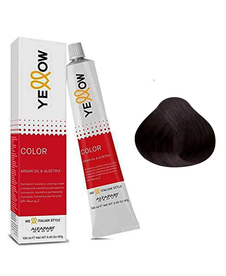 Tinte Yellow 4.0 Castaño Medio Natural – 100ml