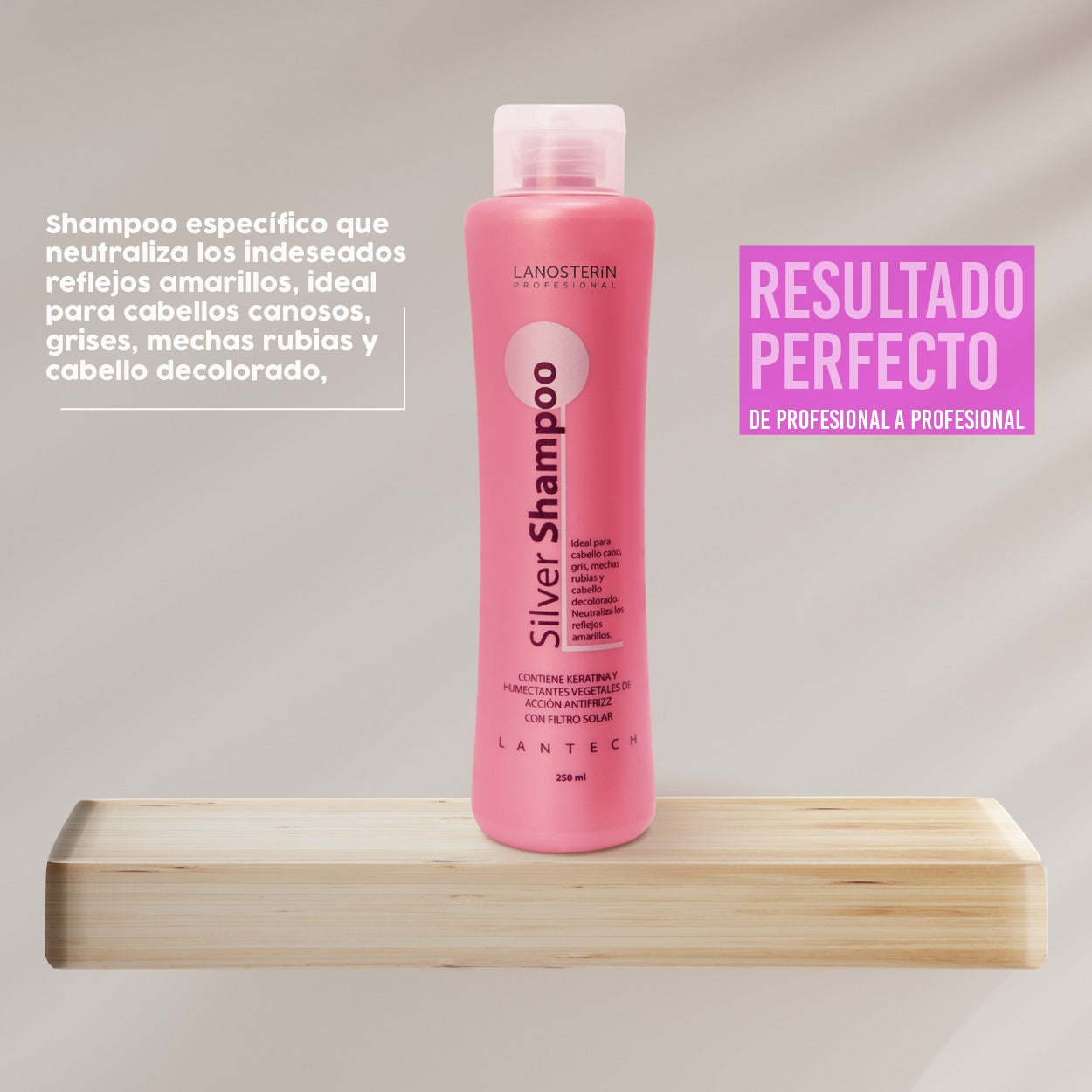 LANOSTERIN PROFESIONAL SILVER SHAMPOO 16.9OZ 40070500