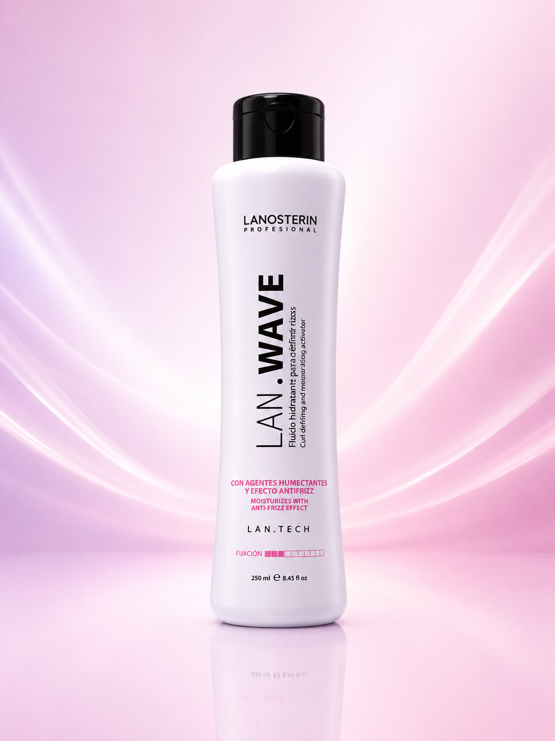 Lanosterin Profesional LAN.WAVE Fluido Hidratante Activador de Rizos 8.45 oz – 40120250