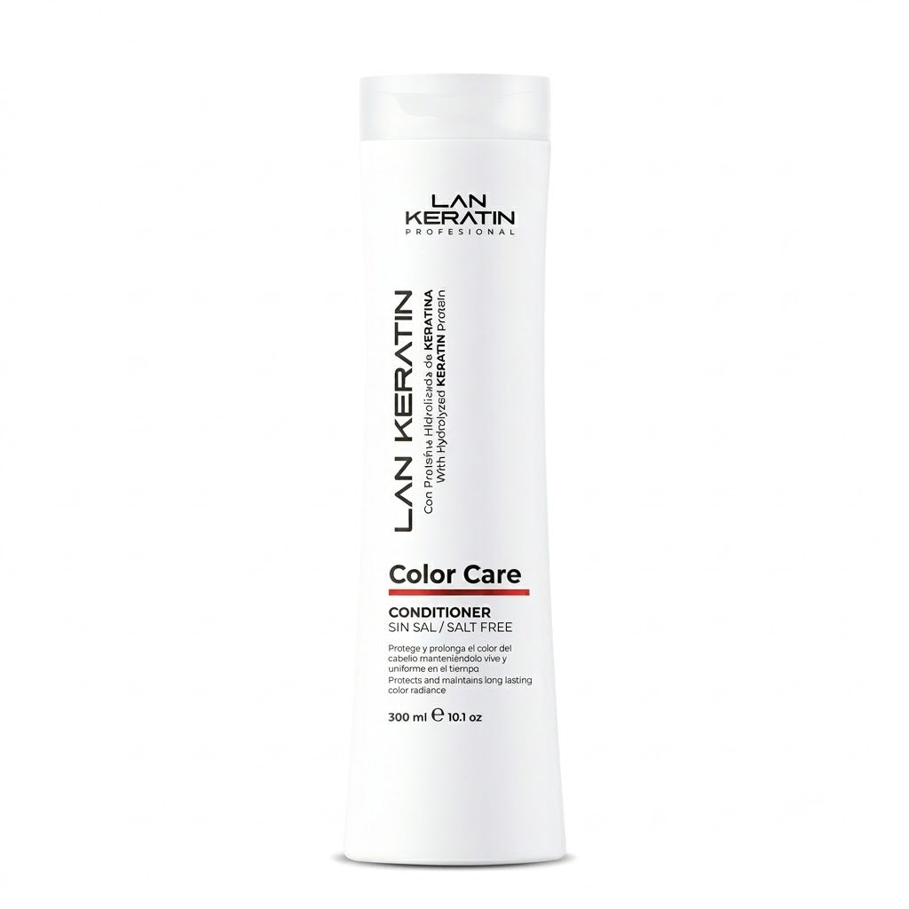 LAN KERATIN Color Care Acondicionador Sin Sal 300 ml – Protección para Cabello Teñido