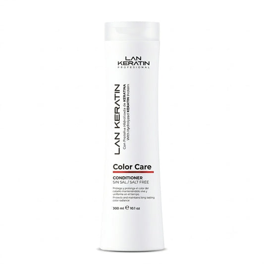 LAN KERATIN Color Care Acondicionador Sin Sal 300 ml – Protección para Cabello Teñido