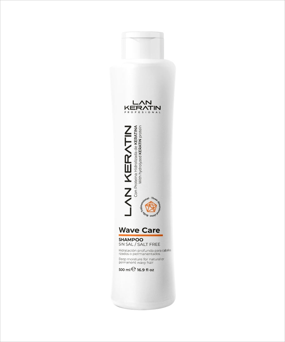 LAN KERATIN PROFESIONAL WAVE CARE SHAMPOO 16.9OZ 40519500
