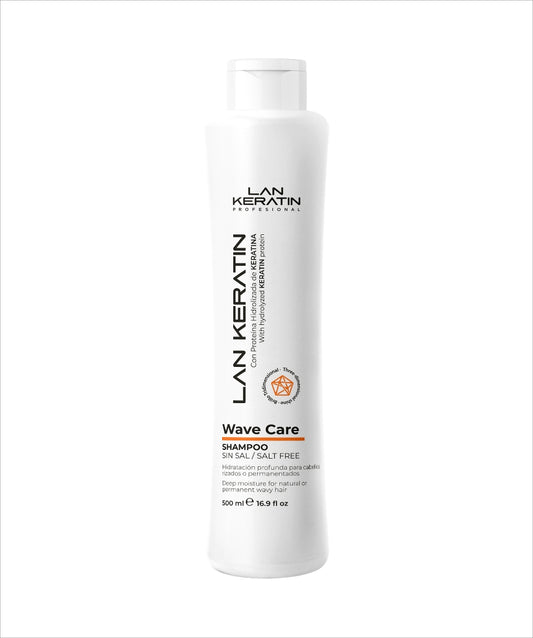 LAN KERATIN PROFESIONAL WAVE CARE SHAMPOO 16.9OZ 40519500