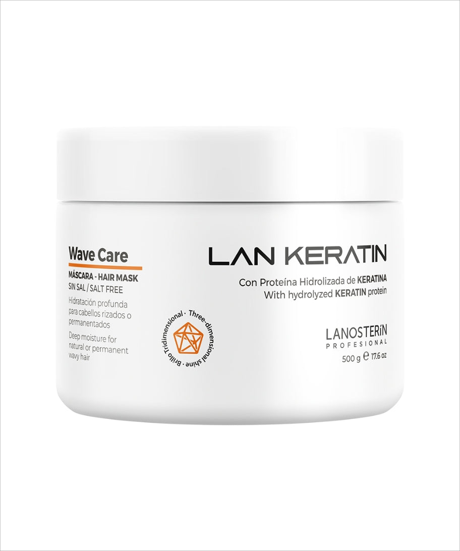 LAN KERATIN PROFESIONAL WAVE CARE MASCARILLA 16.9OZ 40539500