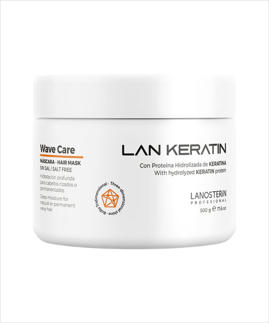 LAN KERATIN PROFESIONAL WAVE CARE MASCARILLA 16.9OZ 40539500