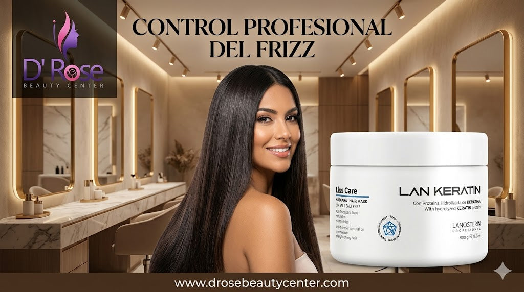 LAN KERATIN Liss Care Mascarilla Sin Sal 17.6 oz – Nutrición Profunda y Control Antifrizz