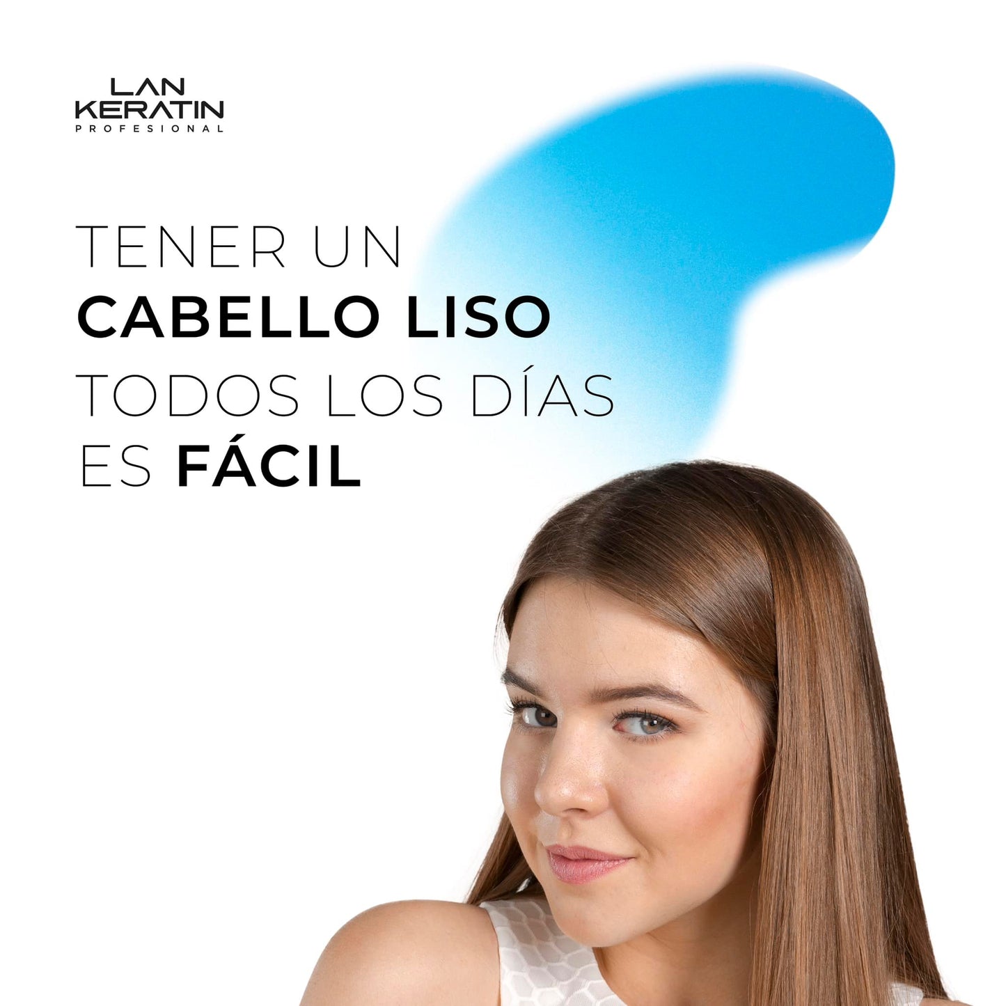 LAN KERATIN Liss Care Kit 3 Piezas Sin Sal 500 ml – Shampoo, Acondicionador y Mascarilla