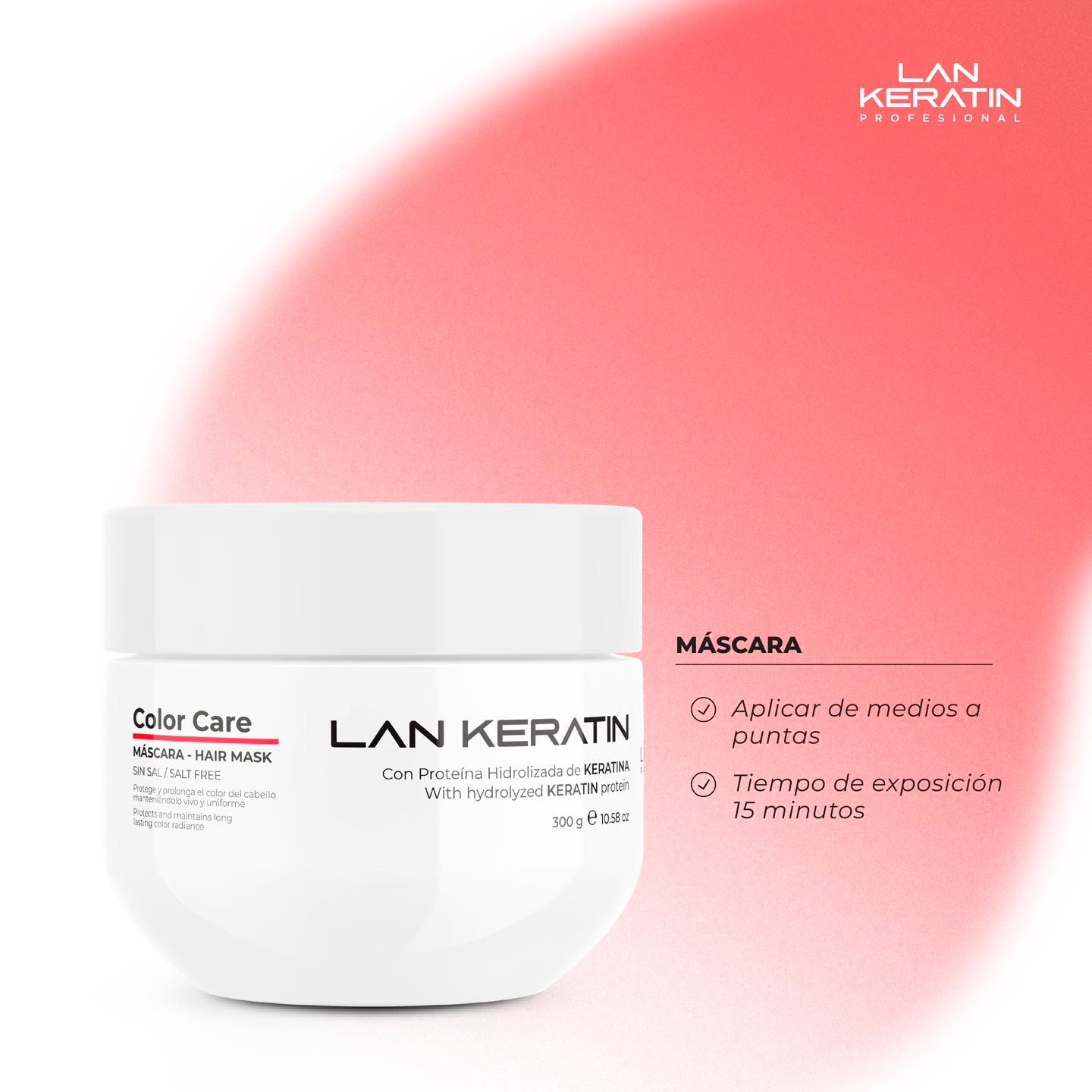 LAN KERATIN PROFESIONAL COLOR CARE MASCARILLA 10.58OZ 40239300