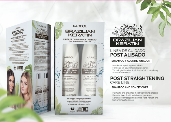 KAREOL BRAZILIAN KERATIN KIT MANTENIMIENTO POST ALISADO 46990300