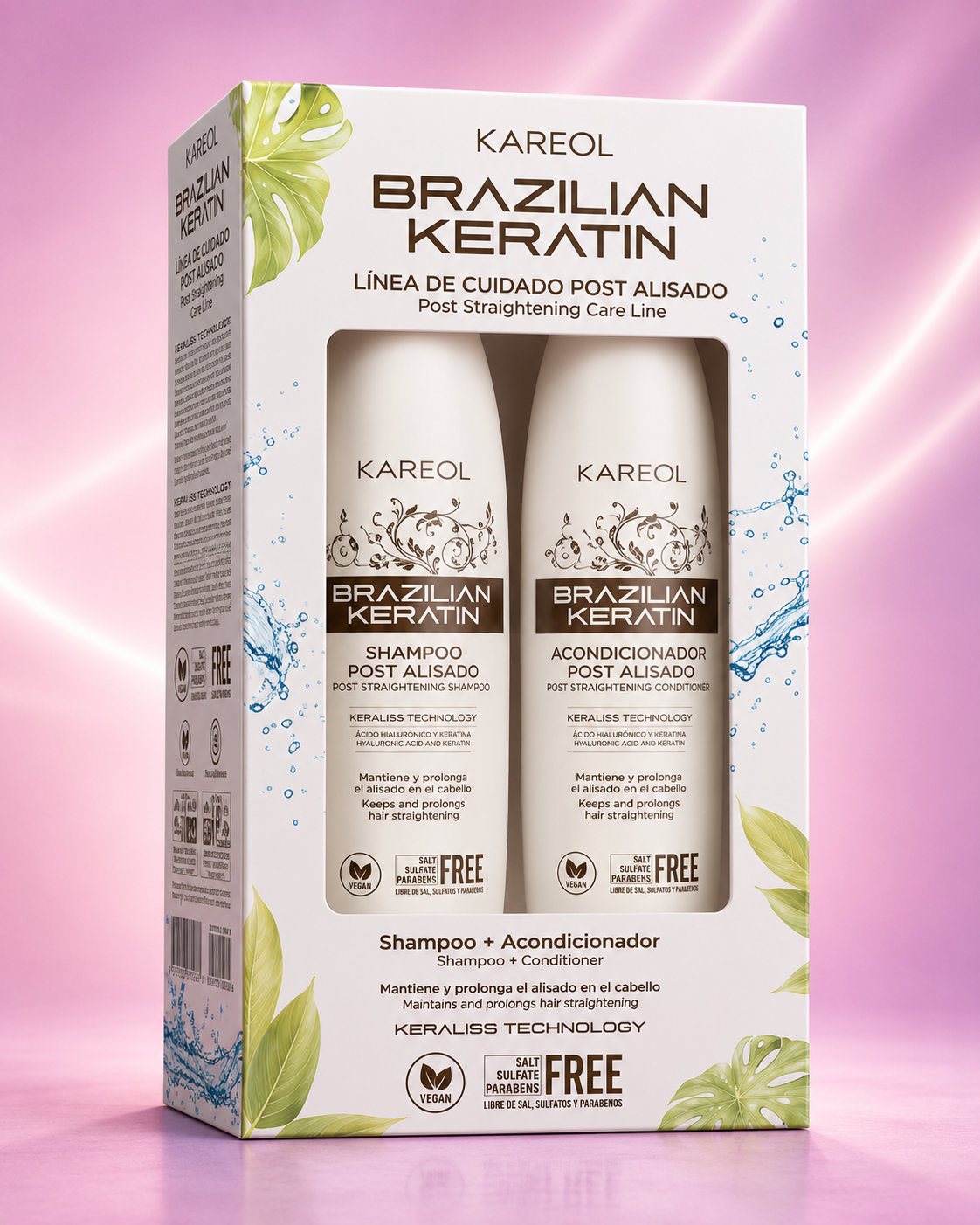 Kareol Brazilian Keratin Kit de Mantenimiento Post Alisado 46990300