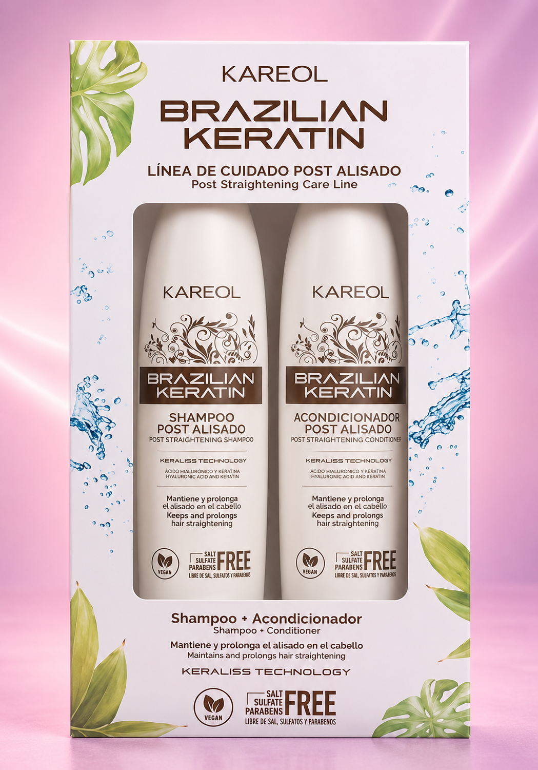 Kareol Brazilian Keratin Kit de Mantenimiento Post Alisado 46990300