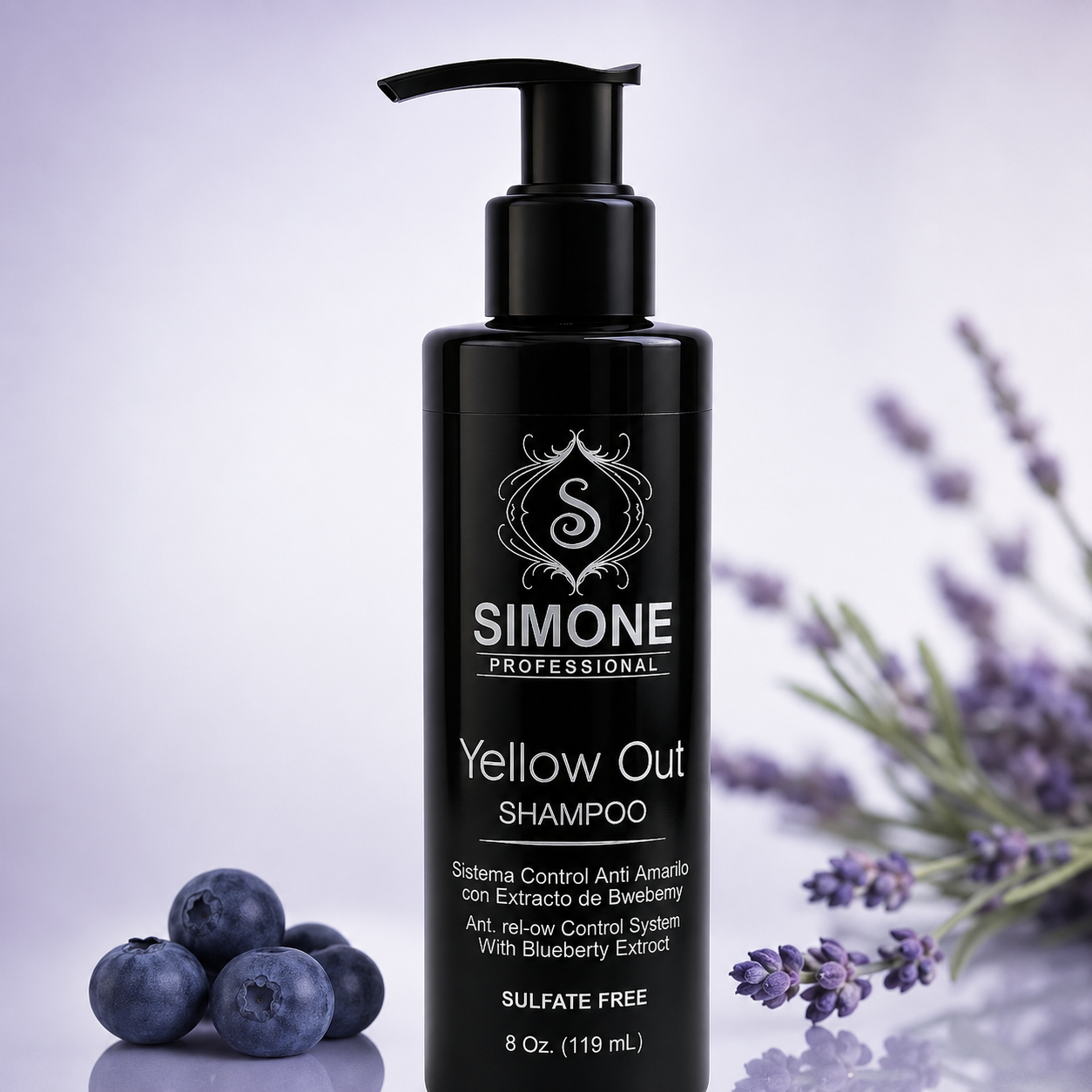 Simone Professional Yellow Out Shampoo Anti-Amarillo 8 oz | SYOSH8