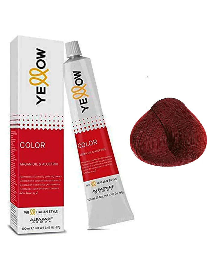 Tinte Yellow 5.66S Castaño Claro Rojo Súper Intenso – 100ml