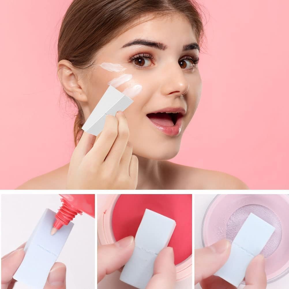 Diane Makeup Wedges 100-Pack D0007 – Esponjas Triangulares de Maquillaje Non Latex