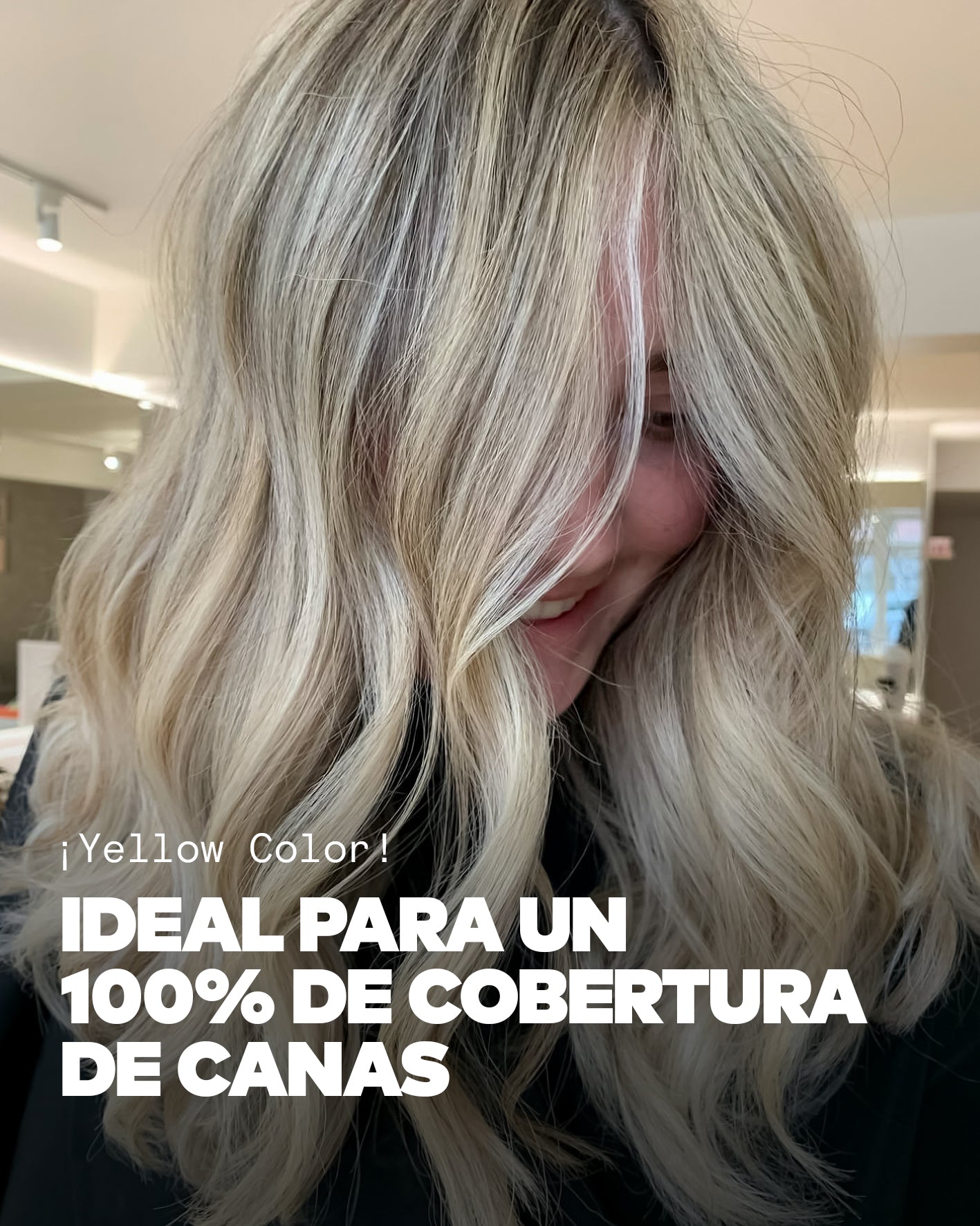 Yellow Tinte 7.31 Rubio Medio Dorado Ceniza 100ml