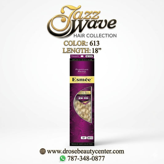 ✨ Extensiones Esmée Spanish Wave 18” Color #613 – 100% Remy Human Hair ✨