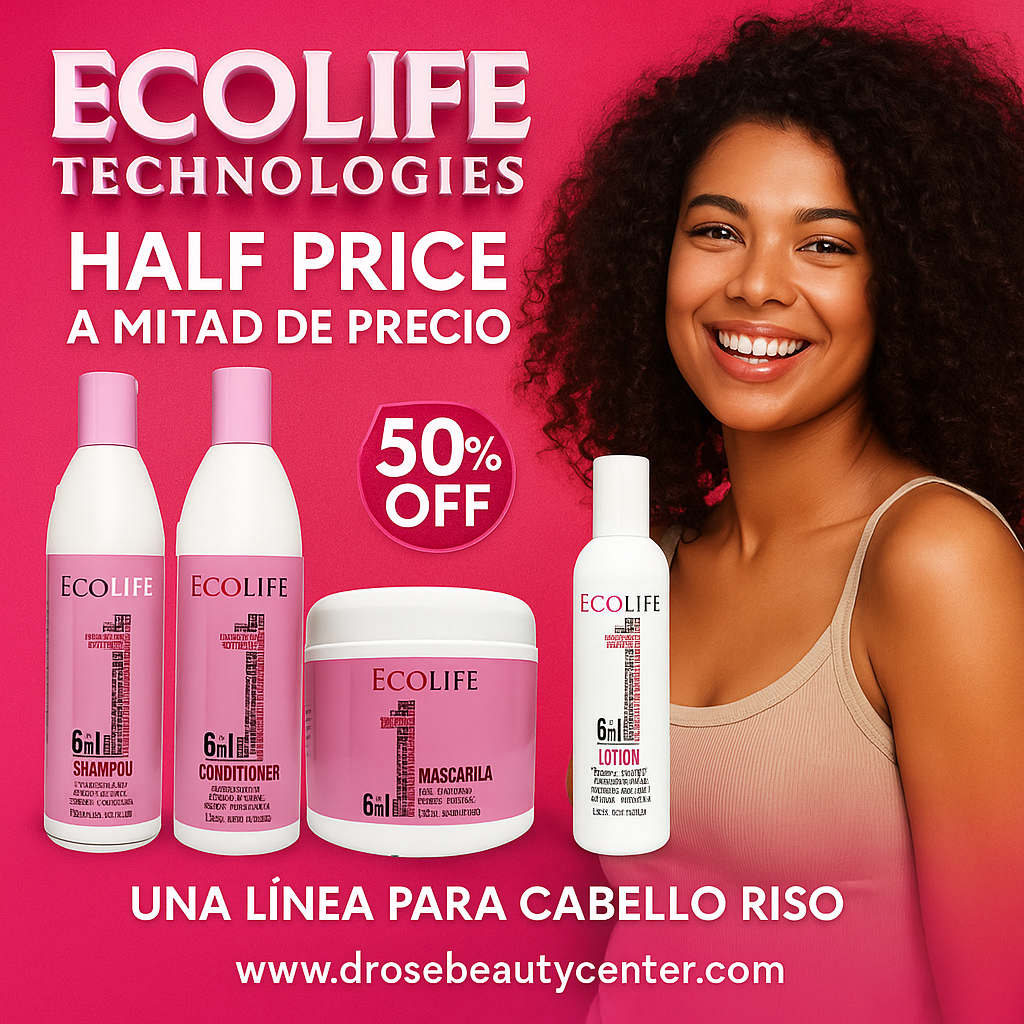 ✨ Ecolife Technologies – Gotas de Brillo 6 en 1 (2 oz)