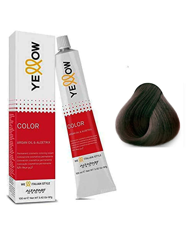 Yellow Color 6.11 Rubio Oscuro Ceniza – 100ml