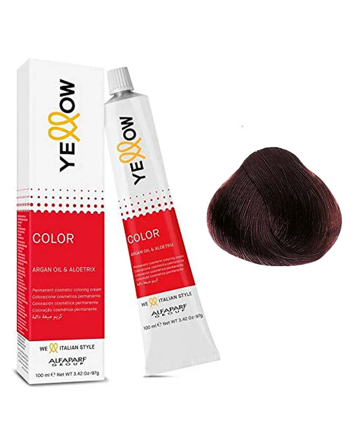 Yellow Tinte 6.53 Rubio Oscuro Caoba Dorado 100ml