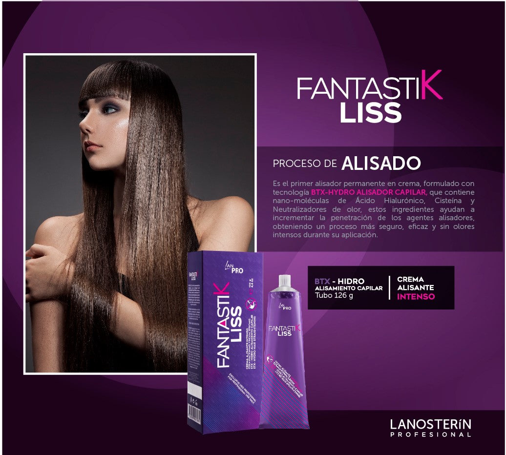 LAN PRO FANTASTIK LISS CREMA ALISANTE 4.4OZ 60100126
