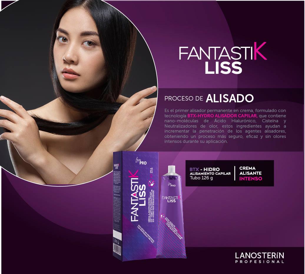 LAN PRO FANTASTIK LISS CREMA ALISANTE 4.4OZ 60100126