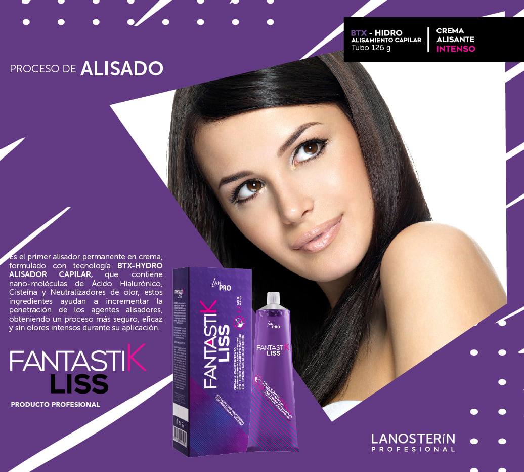 LAN PRO FANTASTIK LISS CREMA ALISANTE 4.4OZ 60100126