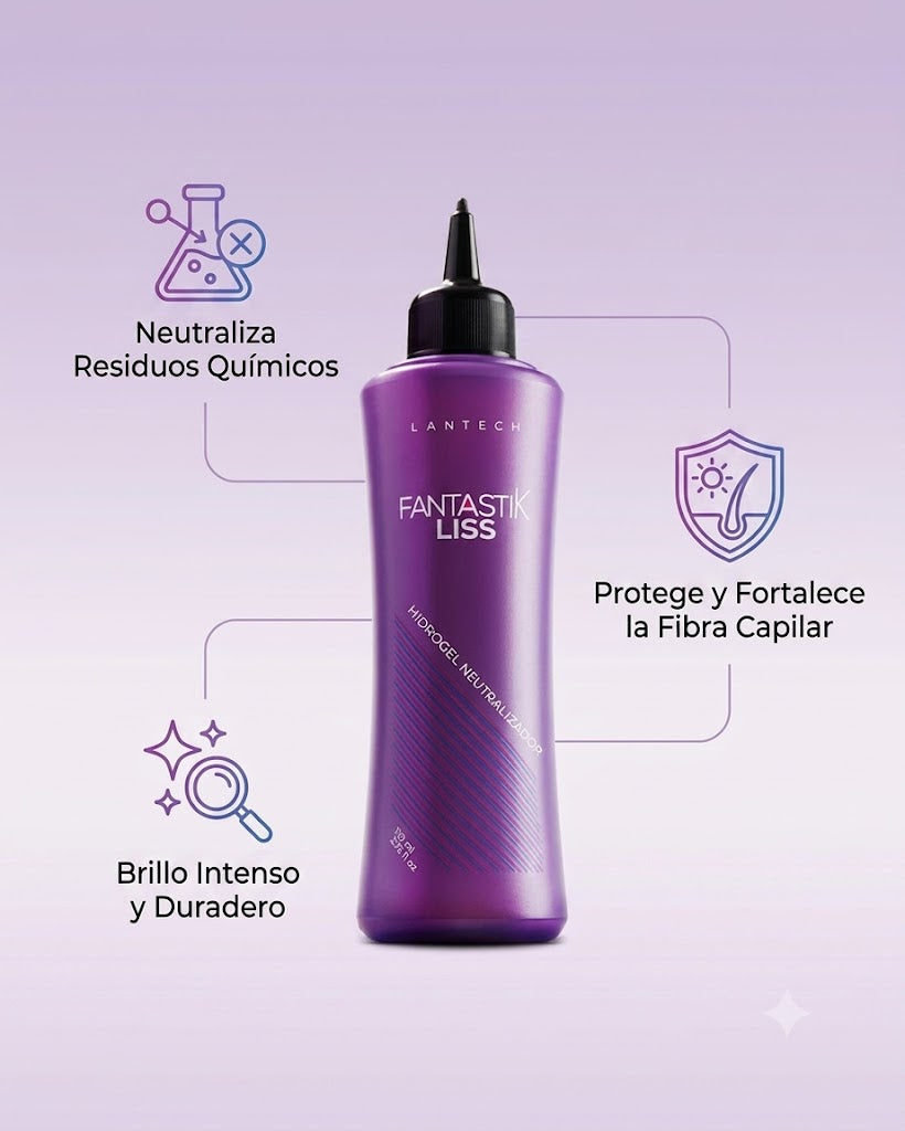 Lantech Fantastik Liss Hidrogel Neutralizador 110 ml – 60400110
