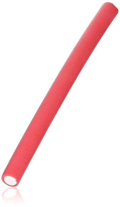 DIANE 6-Pack 10” Long Twist-Flex Rods 1/2” Wide DT50 – Rolos Flexibles para Rizos, Ondas y Peinados