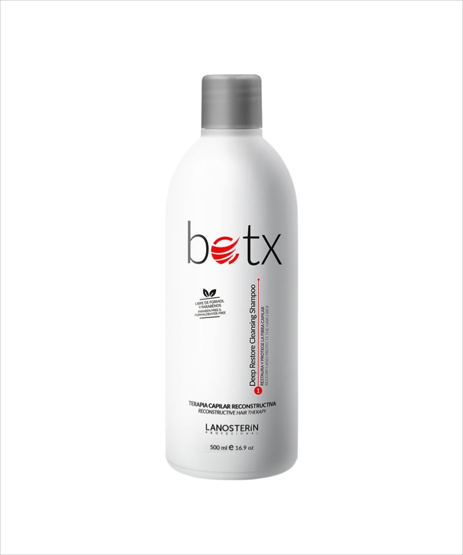 LANSOTERIN PROFESIONAL BOTX DEEP RESTORE CLEANSING SHAMPOO 16.9OZ 701010500