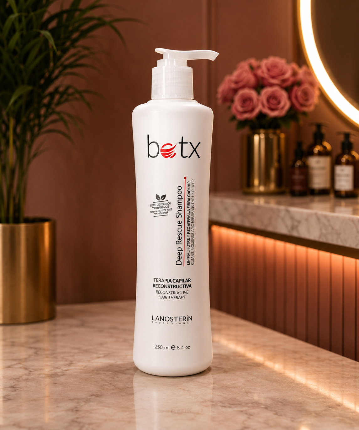 Lanosterín Professional Botx Deep Rescue Shampoo 8.4 oz 702010250