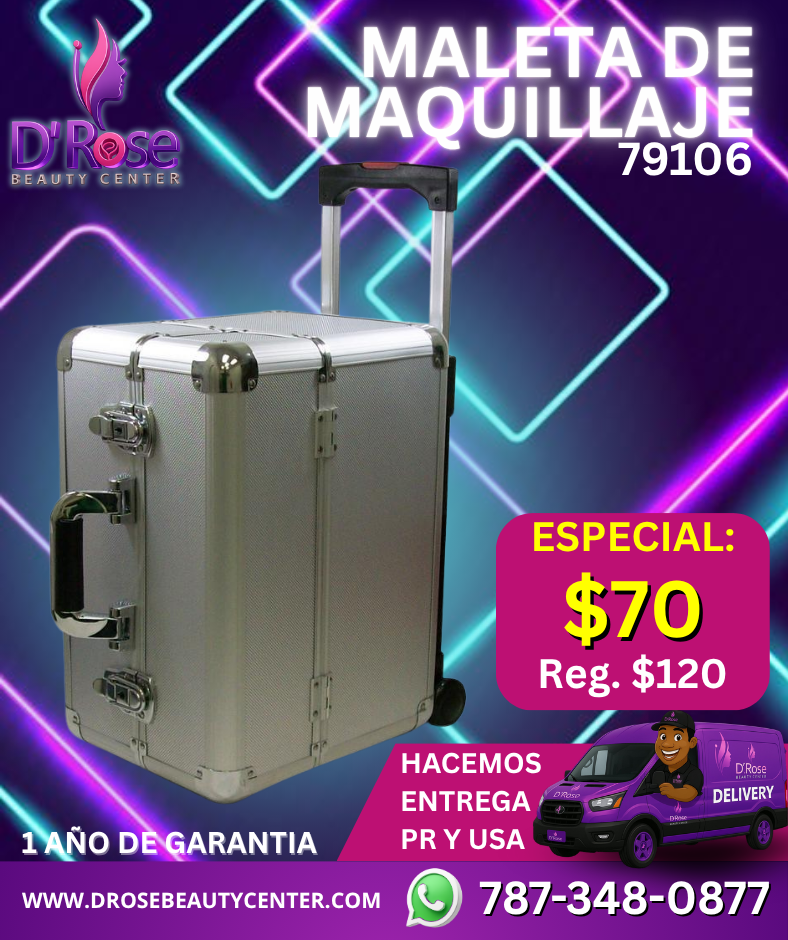 MALETA DE MAQUILLAJE PROFESIONAL 79106