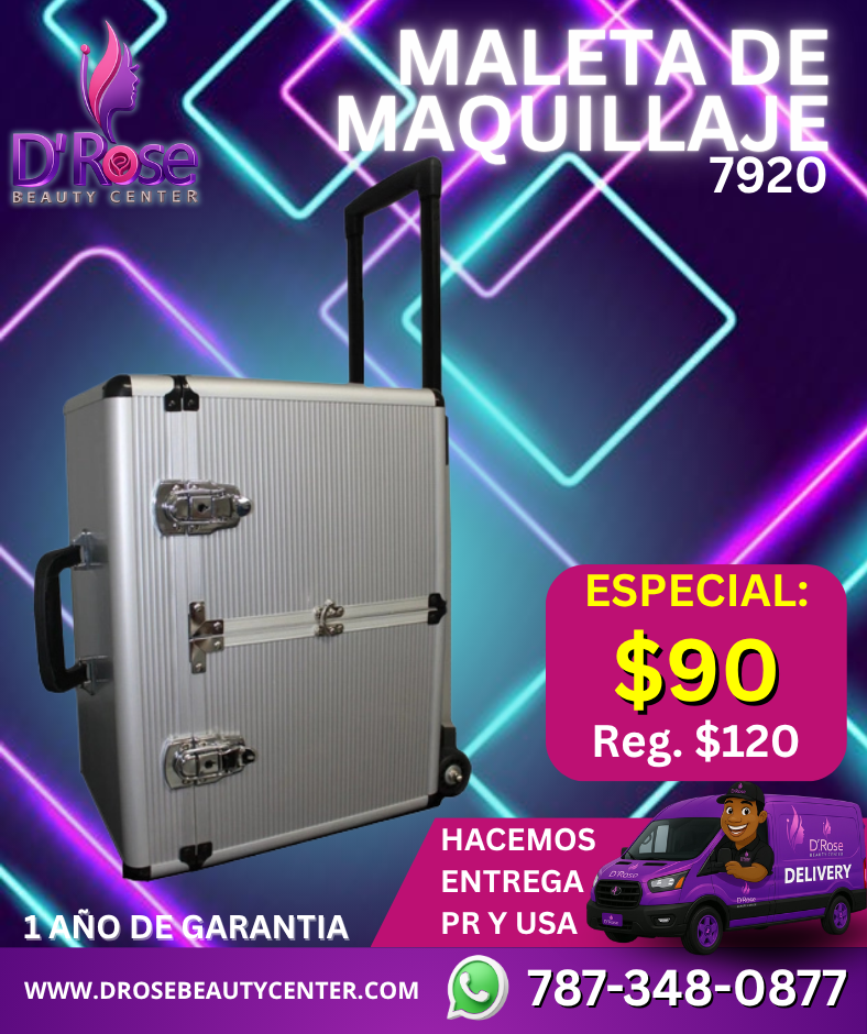 MALETA DE MAQUILLAJE 7920