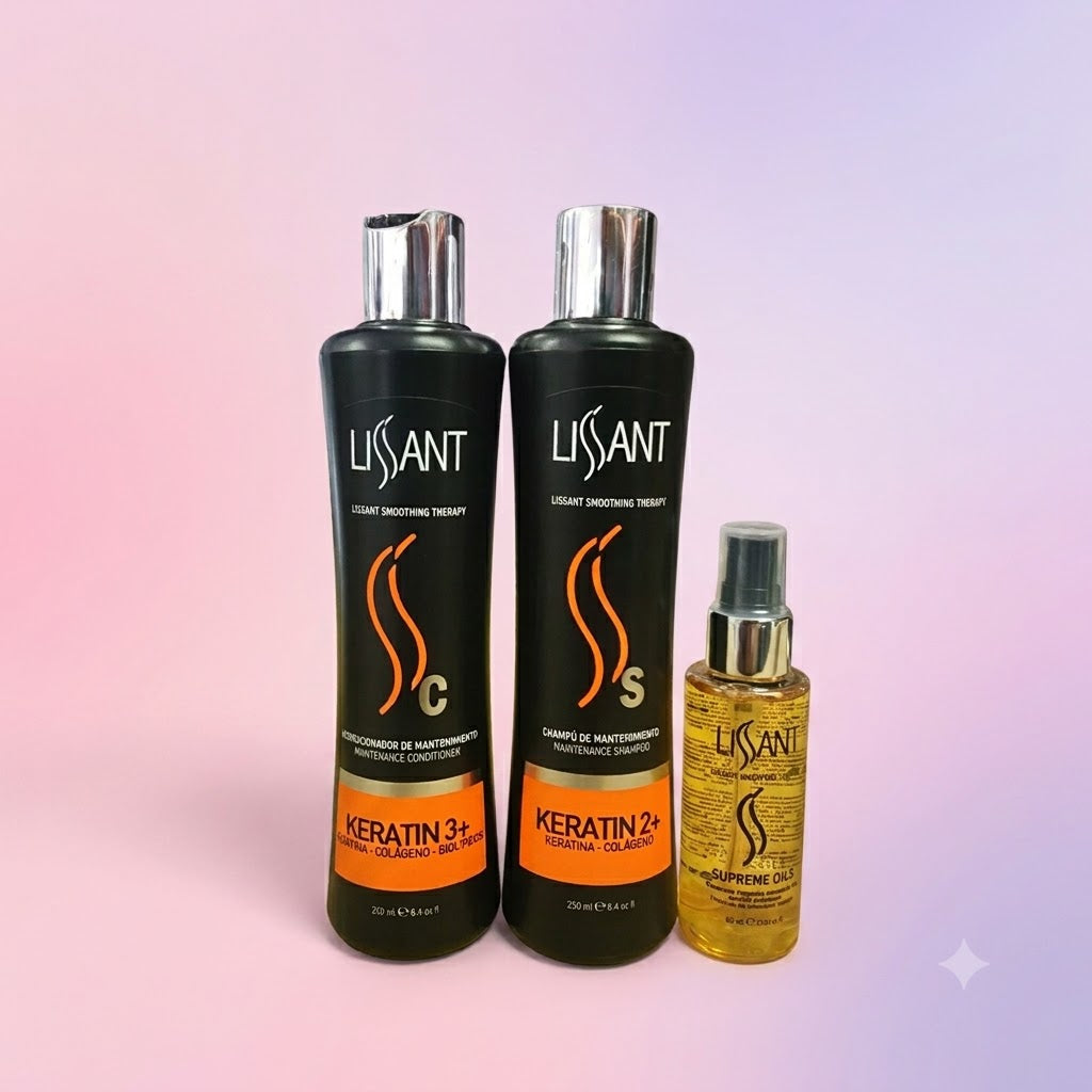 Lissant Smoothing Therapy Kit de Mantenimiento Alisador 3 Piezas 80000560