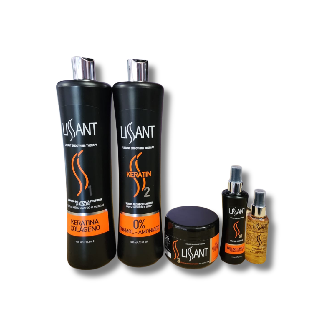 LISSANT SMOOTHING THERAPY KIT DE KERATINA ALISADOR 5PC 80002470