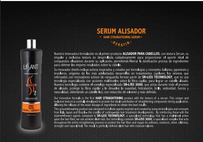 LISSANT SMOOTHING THERAPY SERUM ALISADOR CAPILAR 33.8OZ 80021000