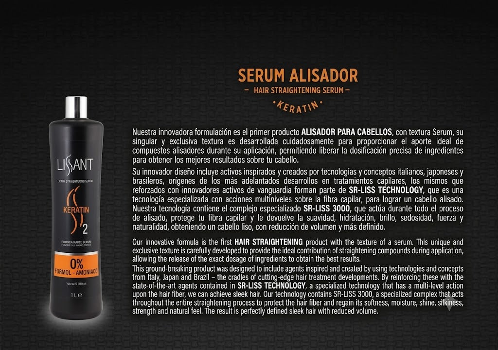 Lissant Smoothing Therapy Keratin 2 Sérum Alisador Capilar 33.8 oz 80021000