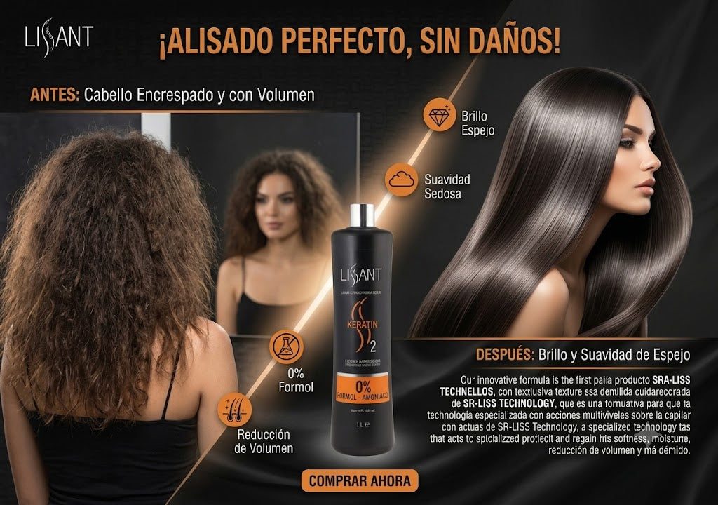 Lissant Smoothing Therapy Keratin 2 Sérum Alisador Capilar 33.8 oz 80021000