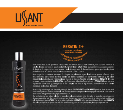 LISSANT SMOOTHING THERAPY SHAMPOO DE MANTENIMIENTO 8.4OZ 80040250