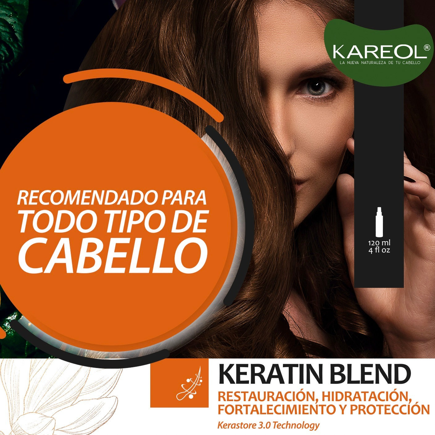 KAREOL KERATINA KERATIN BLEND 4OZ 80070120