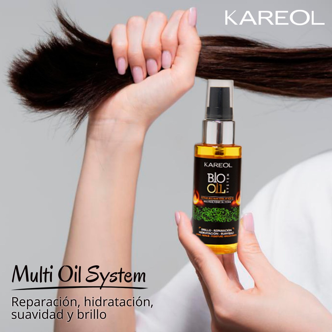 Kareol Multi Oil System 2.03 oz Aceite Multifuncional para el Cabello