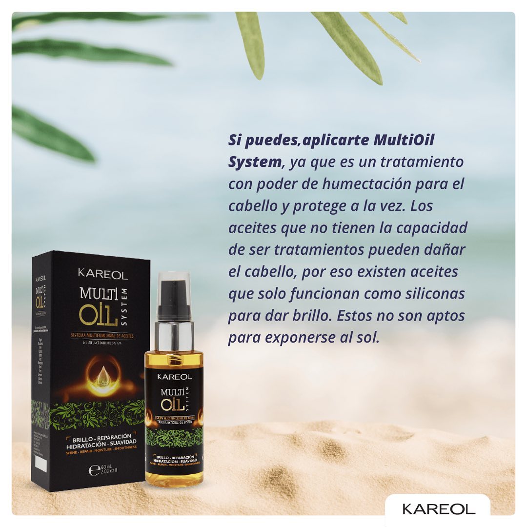 Kareol Multi Oil System 2.03 oz Aceite Multifuncional para el Cabello