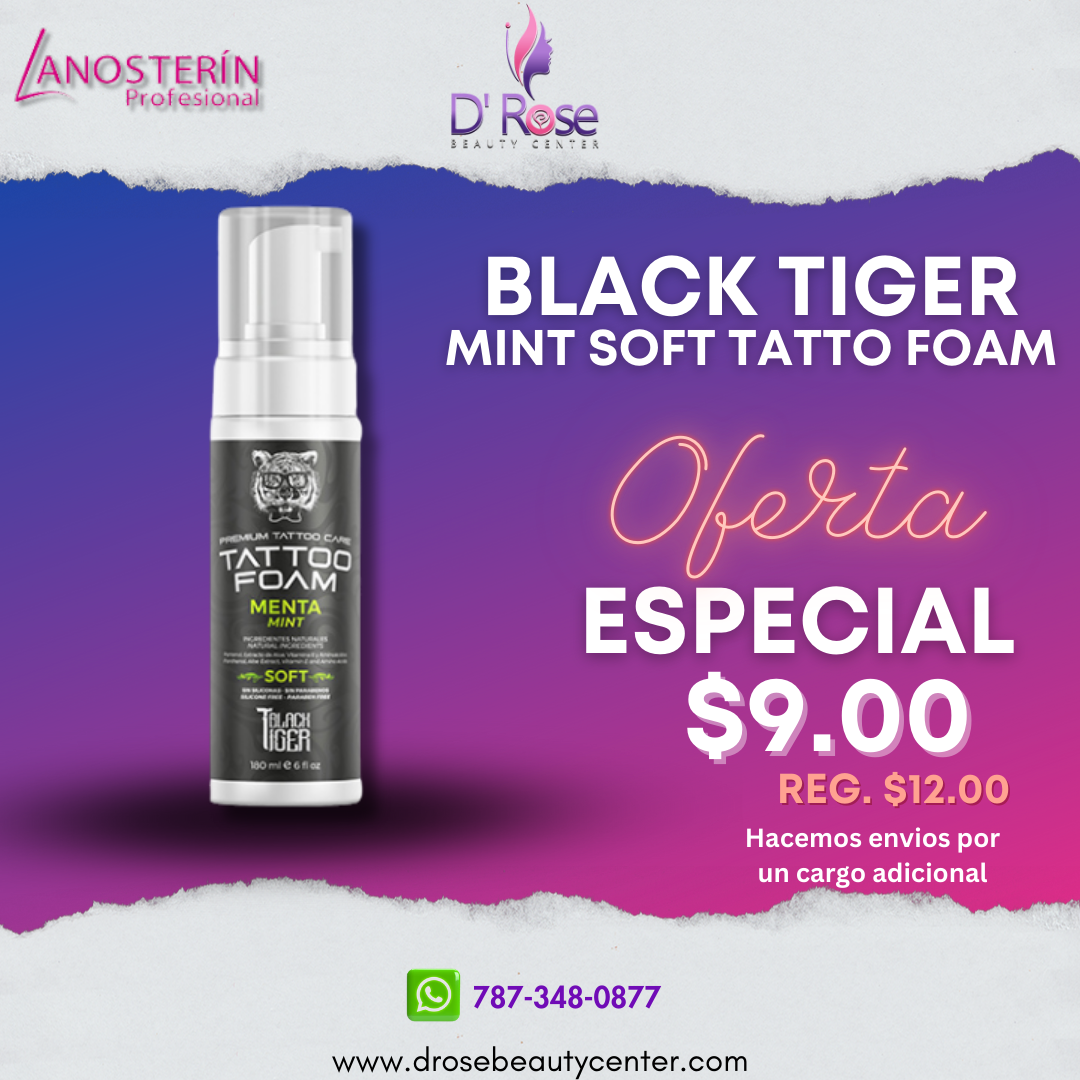 BLACK TIGER PREMIUM TATTO CARE TATTOO FOAM 90600180