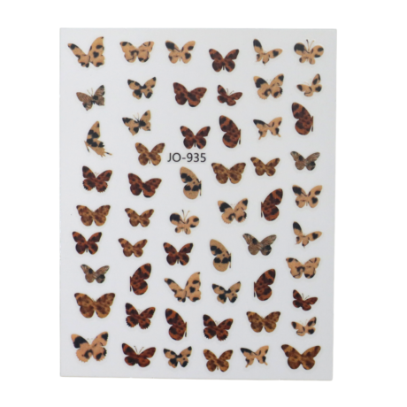 Joyful Nail Stickers 3D Mariposas Animal Print 935
