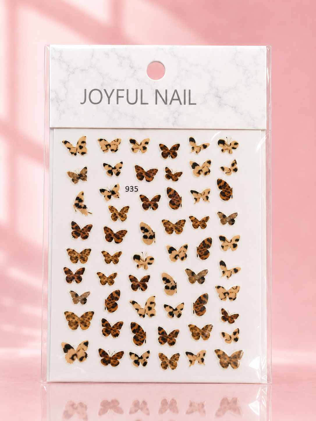 Joyful Nail Stickers 3D Mariposas Animal Print 935