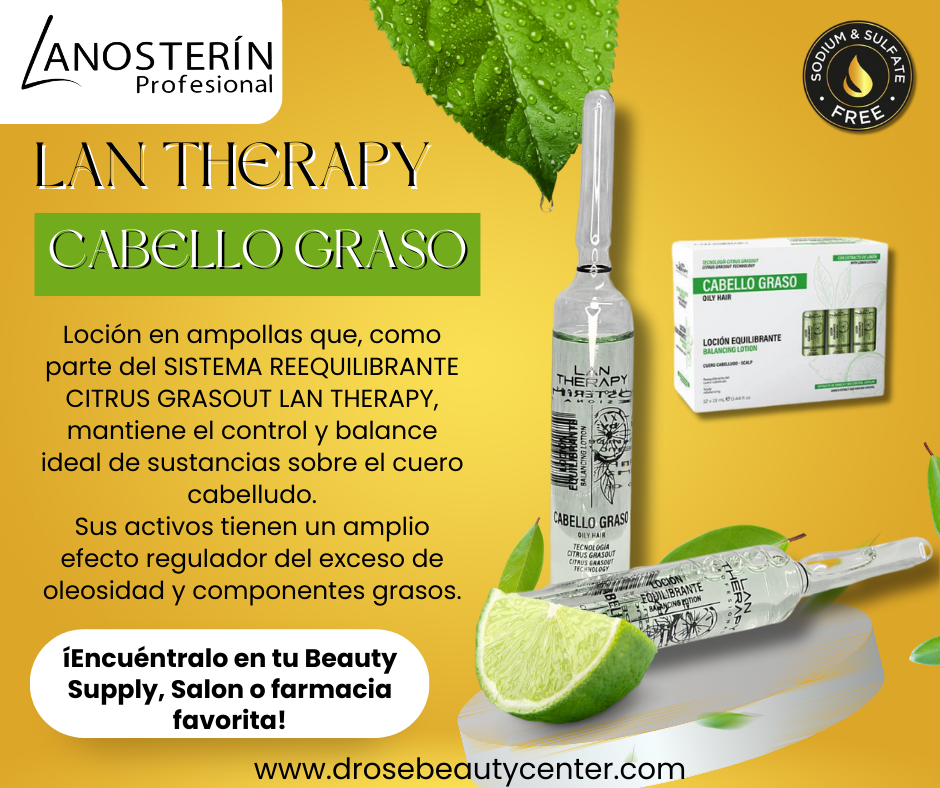 LAN THERAPY PROFESIONAL CABELLO GRASO AMPOLLA .44OZ 9530200120