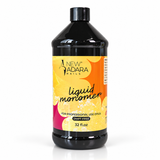 New Adara Nails Liquid Monomer DMPT Free 32 oz – A-NM32