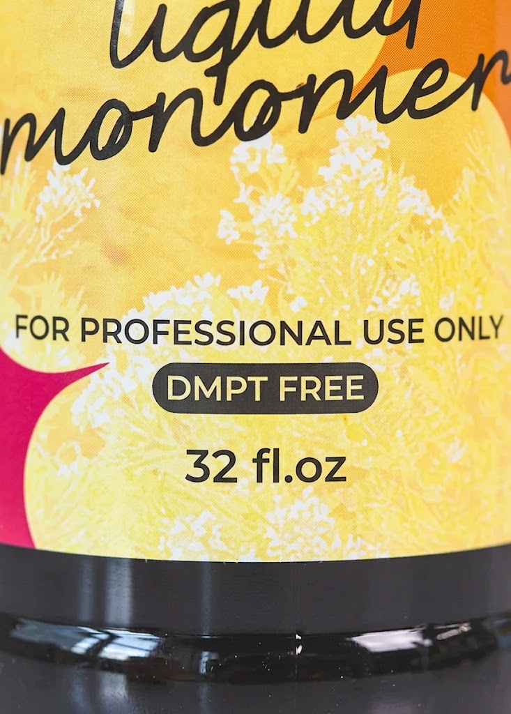 New Adara Nails Liquid Monomer DMPT Free 32 oz – A-NM32